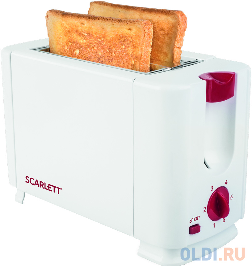 Тостер Scarlett SC-TM11013 белый тостер scarlett sc tm11032 800вт белый