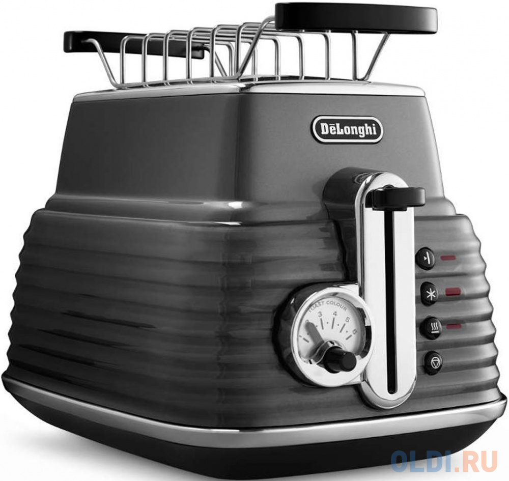 

Тостер DeLonghi CTZ 2103 GY серый