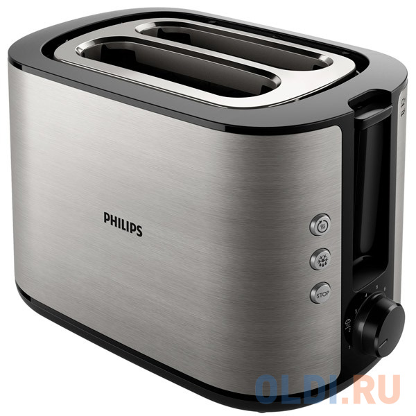 Тостер Philips HD2650/90 серебристый тостер philips hd2637 90 830вт серебристый