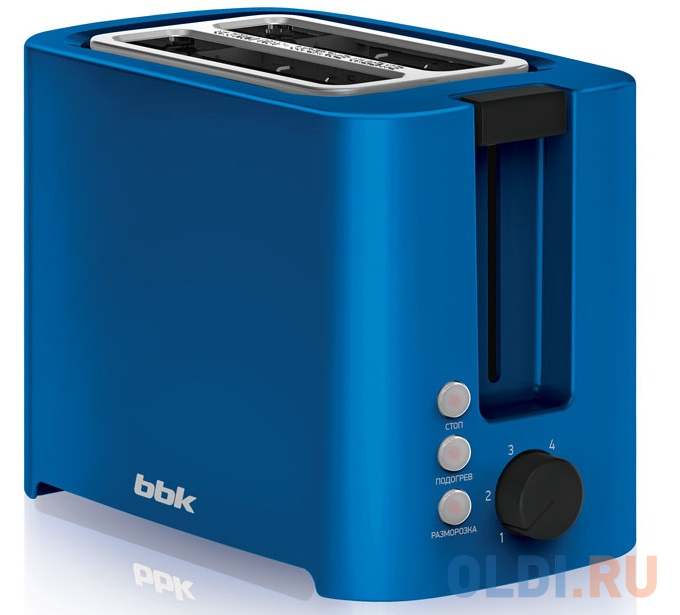 Тостер BBK TR81M синий тостер gorenje t1000e