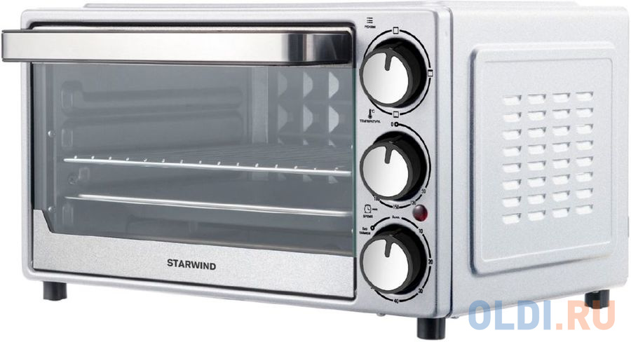 

Мини-печь Starwind SMO2002 18л. 1300Вт серебристый