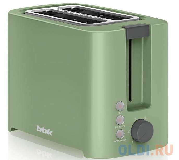 

Тостер BBK TR81M зеленый