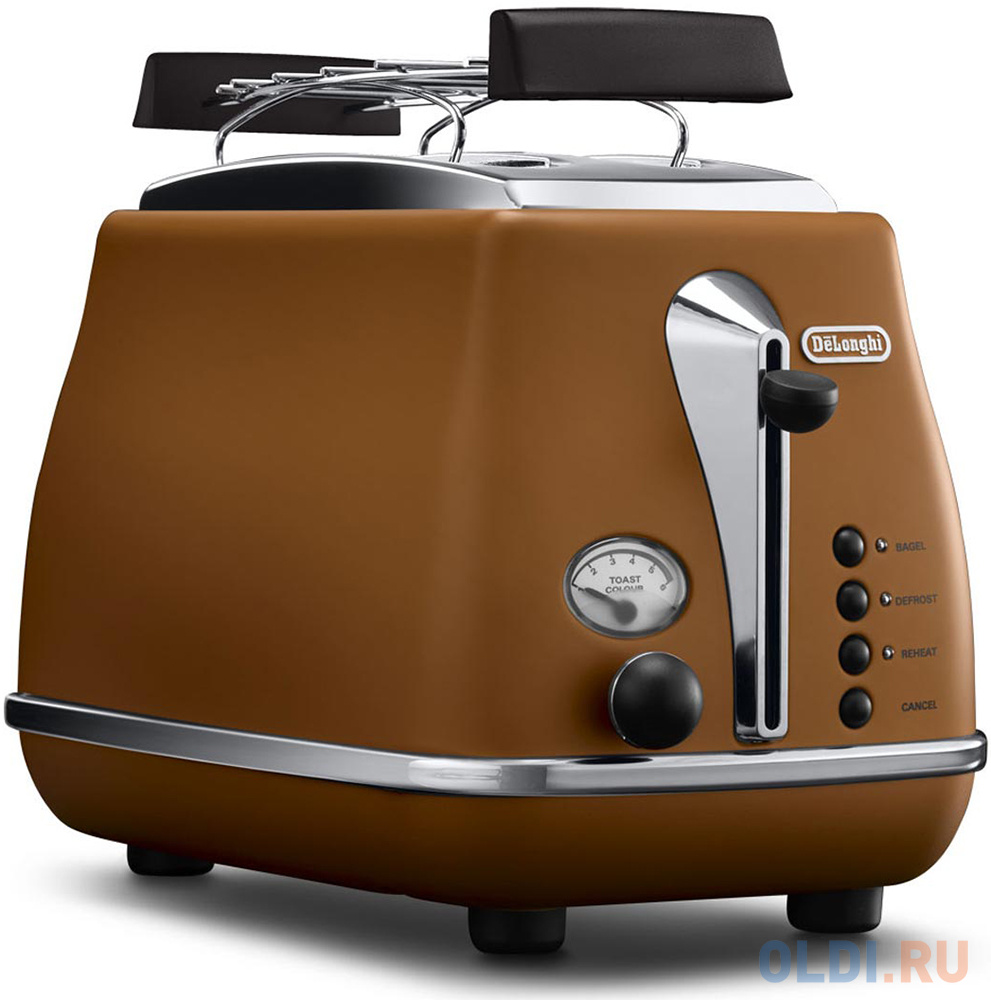 

Тостер Delonghi CTOV2103.BW 900Вт коричневый