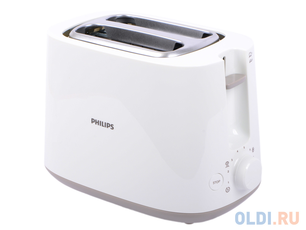 Тостер Philips HD2581/00, белый, 900 Вт [HD2581/00] фото