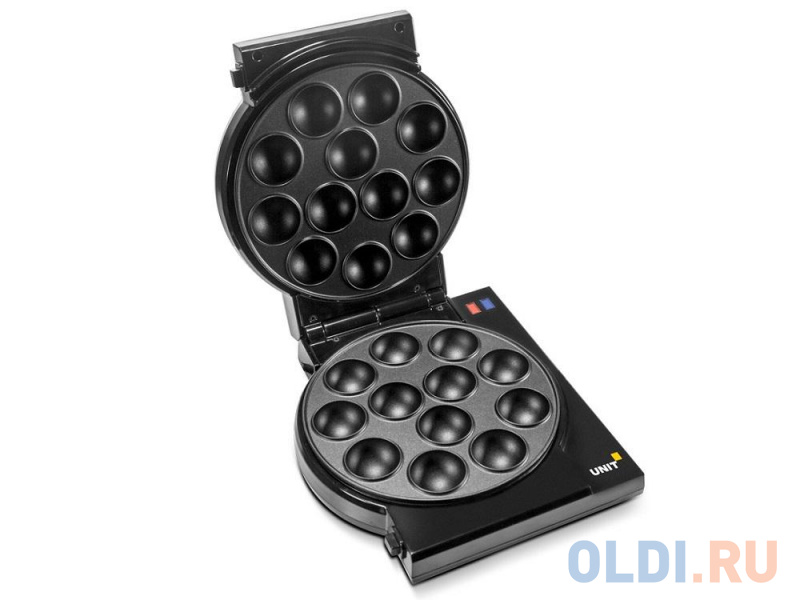 

Чудо-Пекарь (3 в 1) UNIT UDM-3020, Цвет: Чёрный; 800Вт, Нерж. сталь + пластик, Три комплекта сменных панелей (Маффины, Попкейки, Пончики)