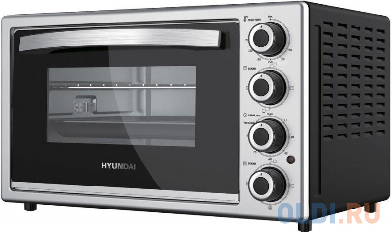 

Мини-печь Hyundai MIO-HY056 42л. 2000Вт черный/серебристый