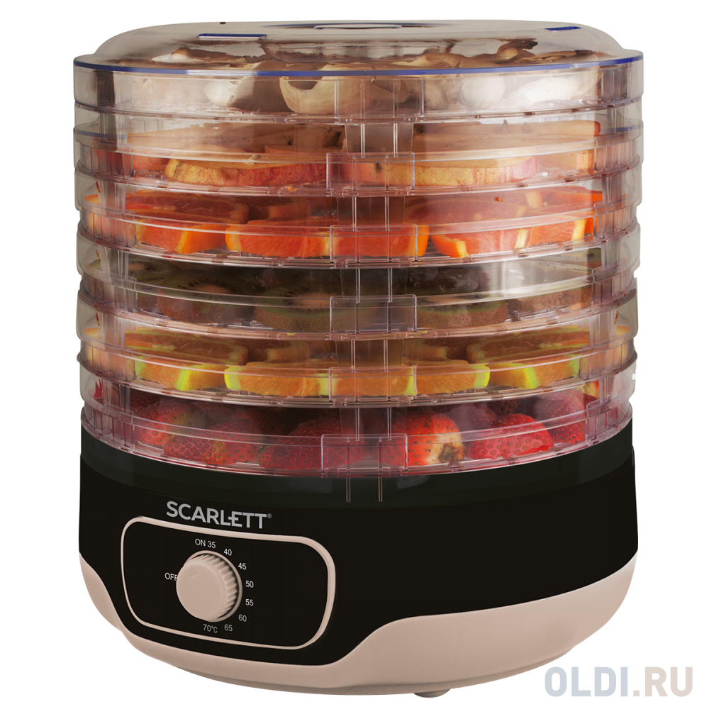 

Сушилка для овощей и фруктов Scarlett SC-FD421014 чёрный