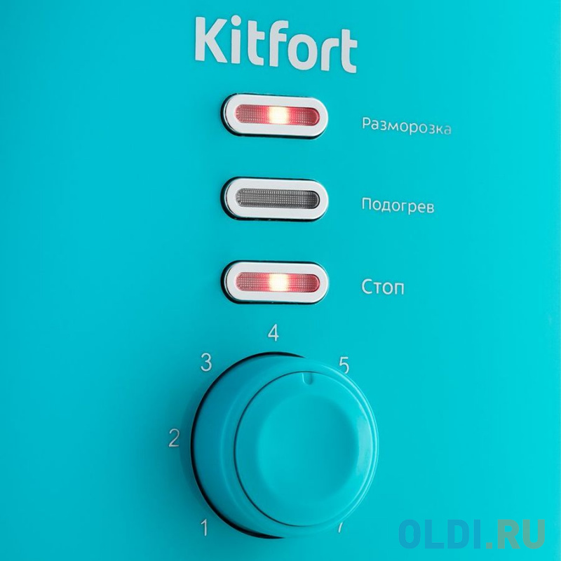 Тостер KITFORT КТ-2050-3 бирюзовый фото