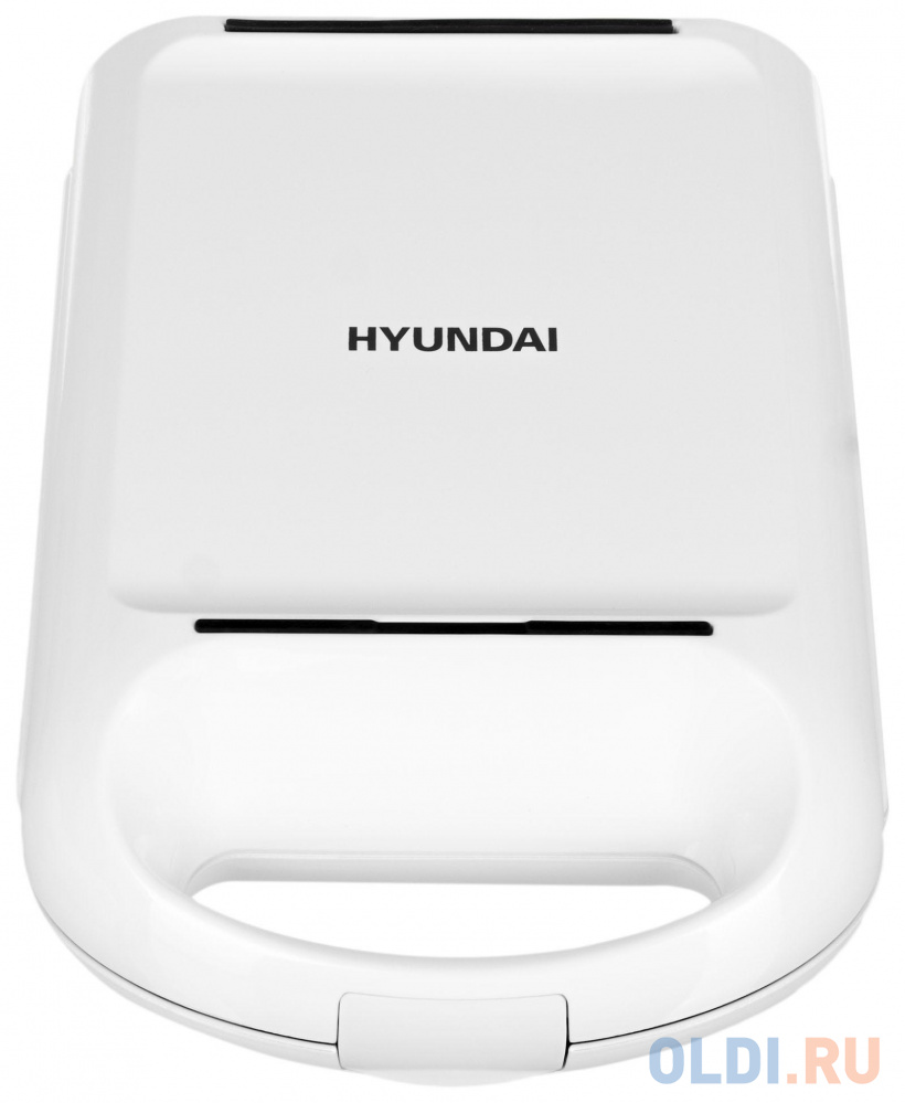 Сэндвичница Hyundai HYSM-4141 белый, размер 34,5х24х10,2 см. - фото 3