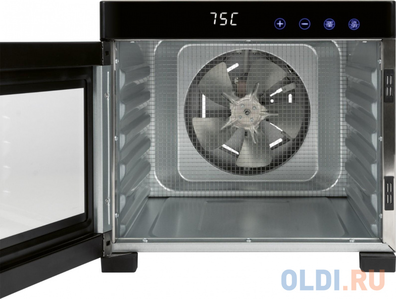 Сушилка для овощей и фруктов Profi Cook PC-DR 1218 нержавеющая сталь Сушилка для овощей и фруктов Profi Cook PC-DR 1218 нержавеющая сталь фото