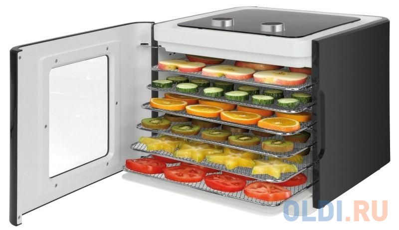 Сушилка для овощей и фруктов Clatronic DR 3773 чёрный фото