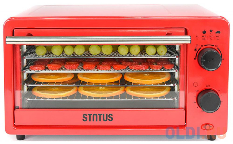 Сушилка для овощей и фруктов Status 6600151 красный фото