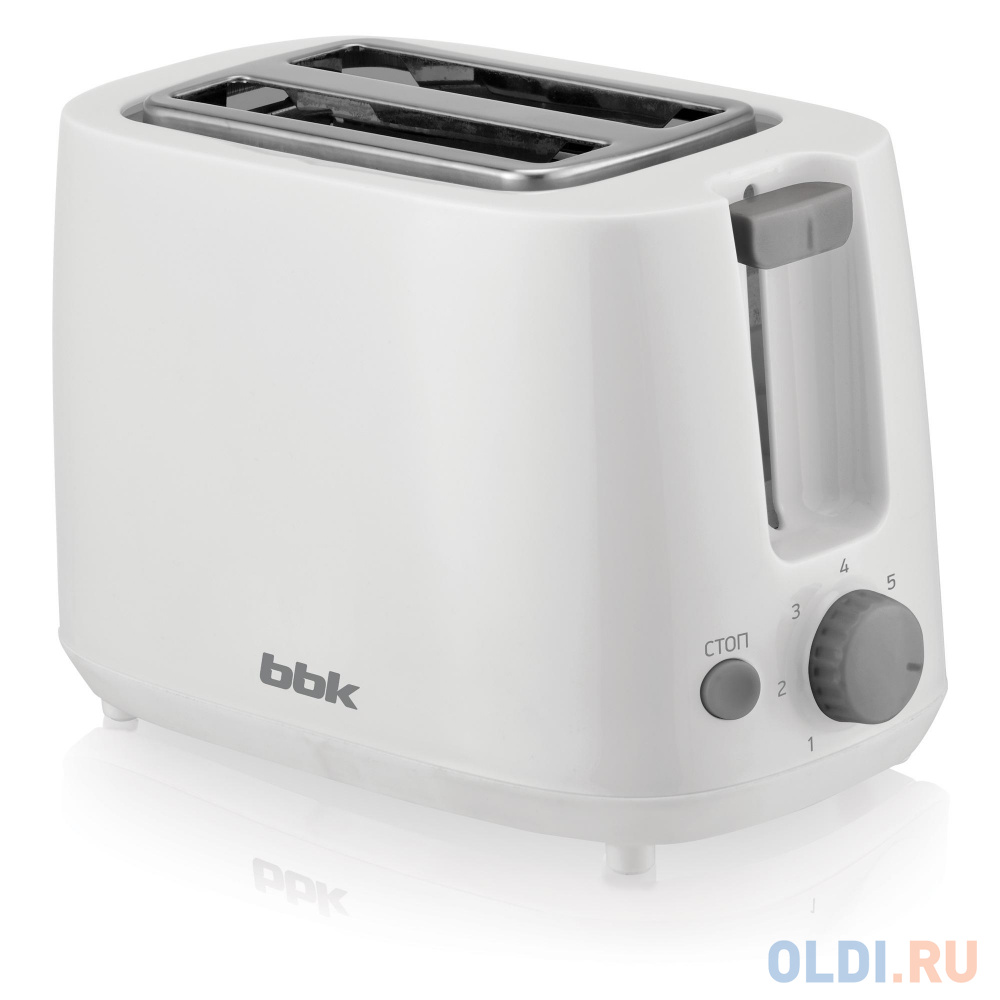 Тостер BBK TR82 white (Мощность 700 Вт)(TR82 (W)) колонки sven 120 usb 2 0 мощность 2x2 5 вт rms