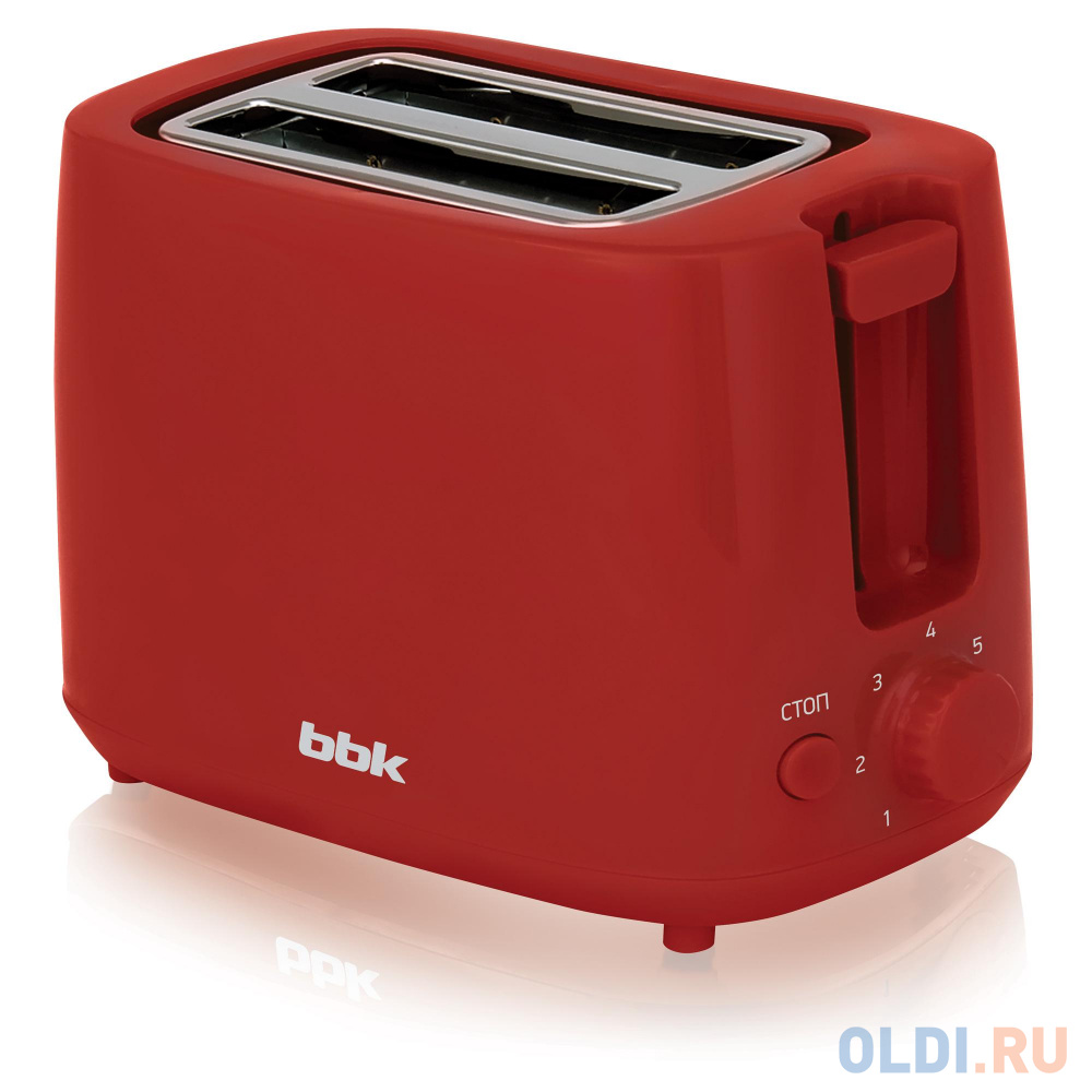 Тостер BBK TR82 red (Мощность 700 Вт)(TR82 (R)) тостер смайлик