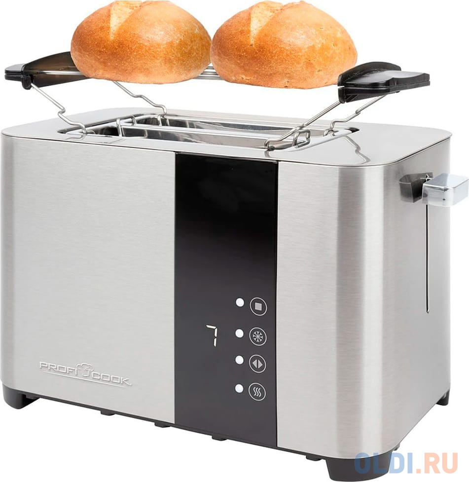 Тостер Profi Cook PC-TA 1250 серебристый Тостер Profi Cook PC-TA 1250 серебристый фото