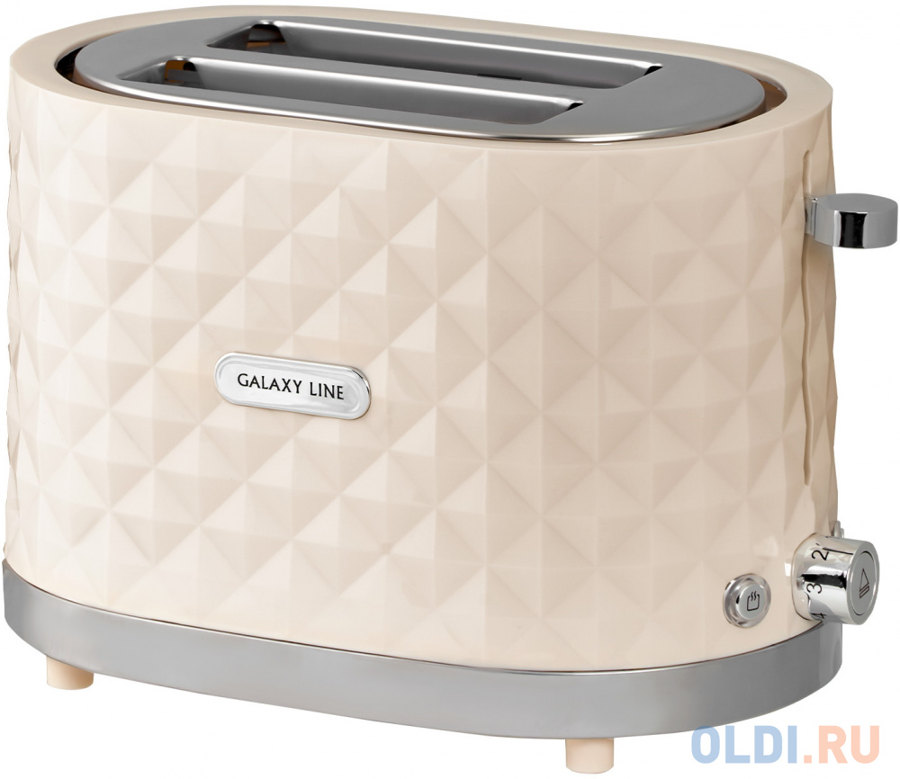 Тостер GALAXY GL 2912 бежевый тостер sencor sts 6055rs