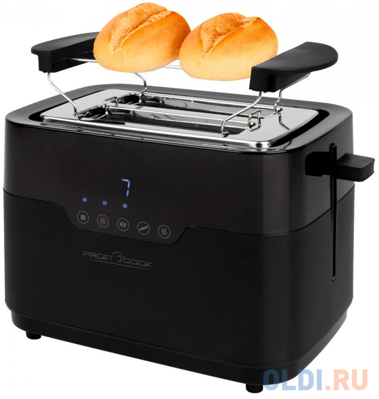 Тостер ProfiCook PC-TA 1244 чёрный фото