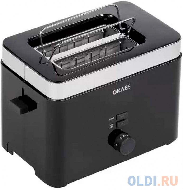 Тостер Graef TO 62 чёрный фото