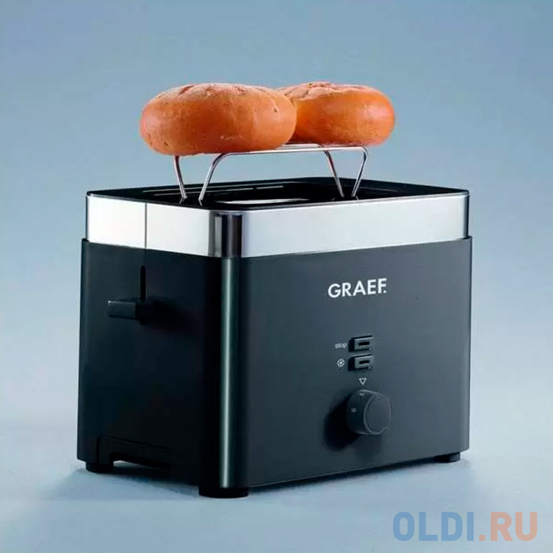 Тостер Graef TO 62 чёрный фото