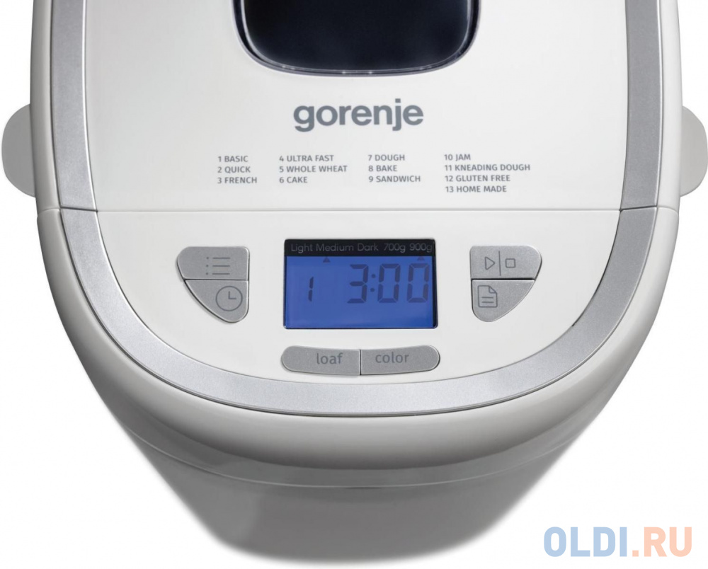 Хлебопечь BM900WS 741882 GORENJE Вид№5