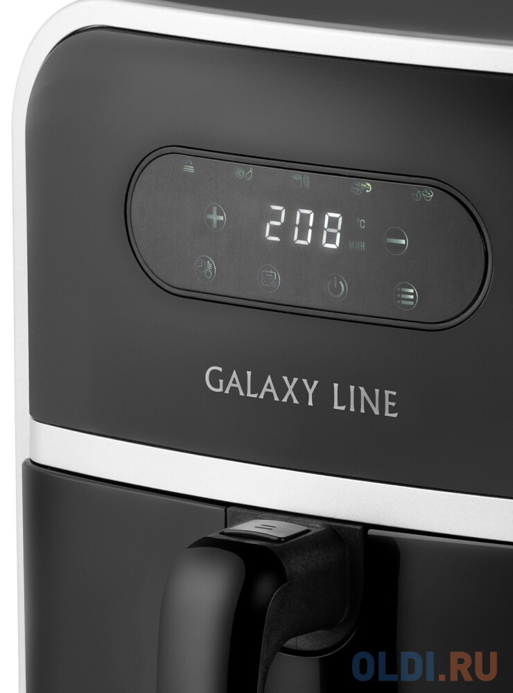 Аэрогриль Galaxy Line GL 2528 2000Вт черный, цвет чёрный - фото 3