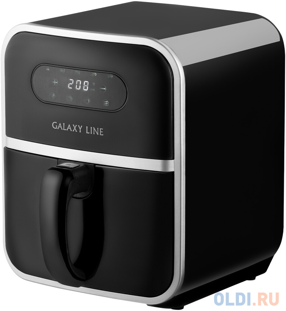 Аэрогриль Galaxy Line GL 2528 2000Вт черный, цвет чёрный - фото 4