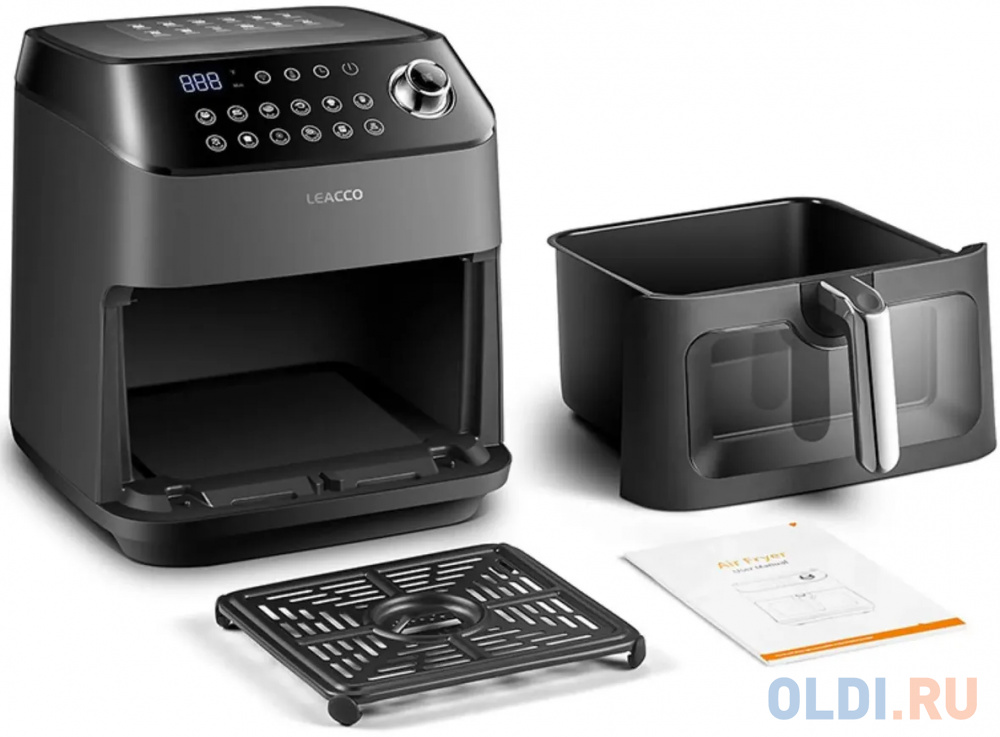 

Аэрогриль LEACCO AF060 Air Fryer Black