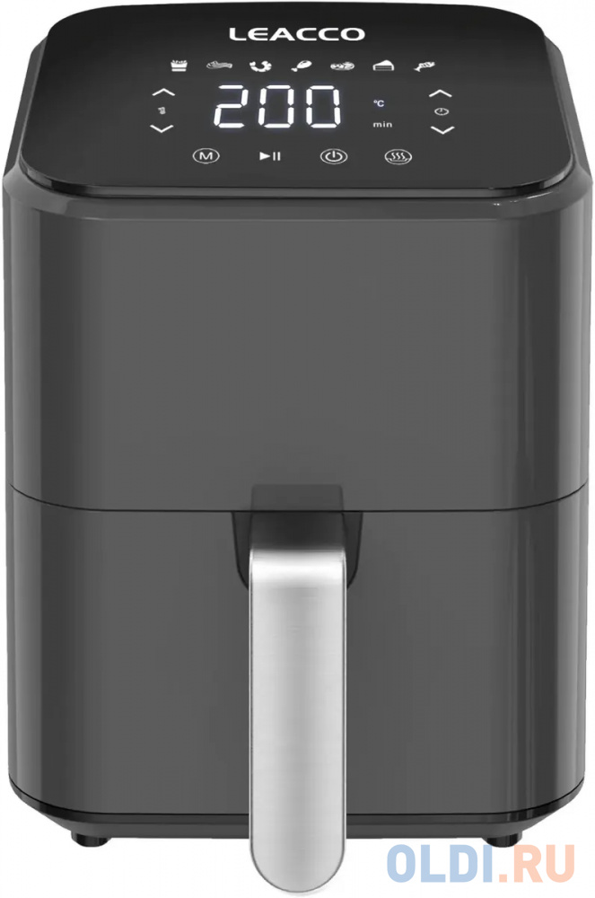 

Аэрогриль LEACCO AF010 Air Fryer Black