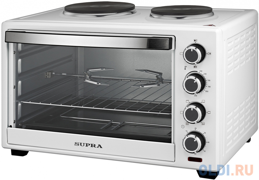 Мини-печь Supra MTS-422 42л. 2000Вт белый