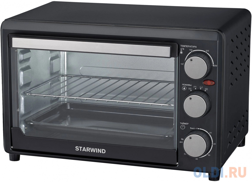 

Мини-печь Starwind SMO2043 18л. 1200Вт черный