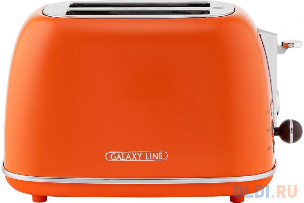 Тостер Galaxy Line GL 2921 900Вт оранжевый