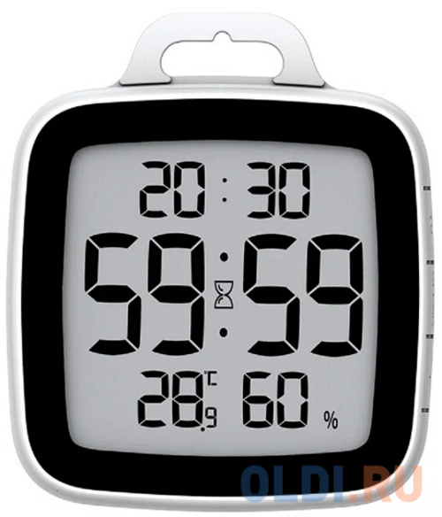 Часы-термометр BALDR B008STH-BLACK чёрный часы настольные perfeo snuz чёрный