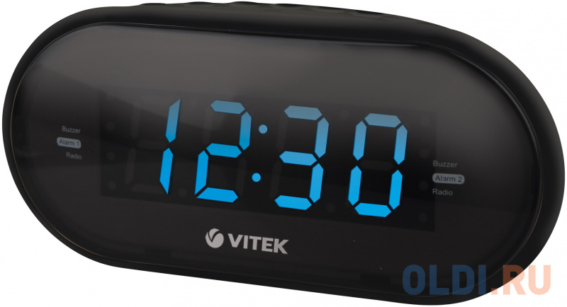 Часы с радиоприёмником Vitek VT-6602BK