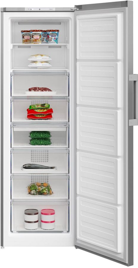 Морозильная камера Beko B1RFNK312S серебристый фото