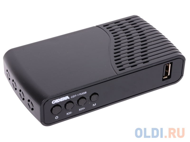 

Цифровой телевизионный DVB-T2 ресивер CADENA CDT-1753SB