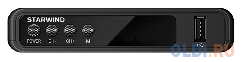 

Ресивер DVB-T2 Starwind CT-120 черный