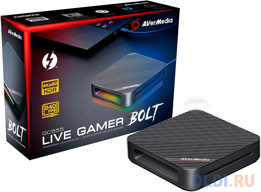 Live Gamer BOLT, 2160p60, HDMI 2.0 (Pass-Through), Thunderbolt 3, (GC555), (679729), RTL Live Gamer BOLT GC555 - фото 4