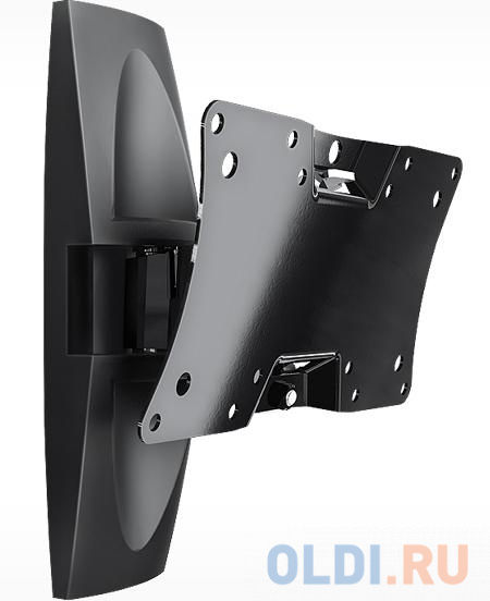 Кронштейн Holder LCDS-5062 черный для ЖК ТВ 19-32" настенный от стены 105мм наклон +15°/-25° поворот 50° до 30кг