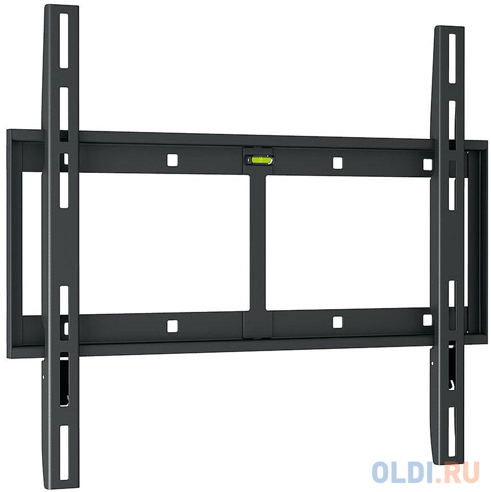 Кронштейн Holder LCD-F4610-B черный для ЖК ТВ 32-65" настенный от стены 23мм наклон 0° VESA 400x400 до 60 кг