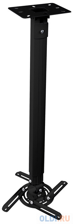 Кронштейн для проектора Buro PR06-B черный макс.20кг потолочный поворот и наклон - фото 2