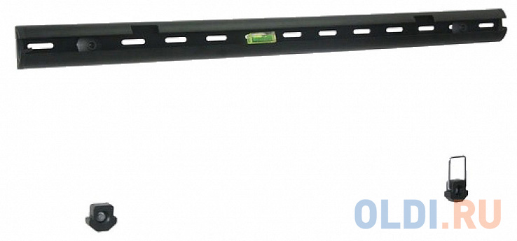 

WU65] Универсальное фиксированное настенное крепление Wize WU65 для 37"-65"+ LED телевизоров, VESA 800x600, расстояние от стены 2 см, встроенный уровень, до 60 кг, черн., розн. упаковка