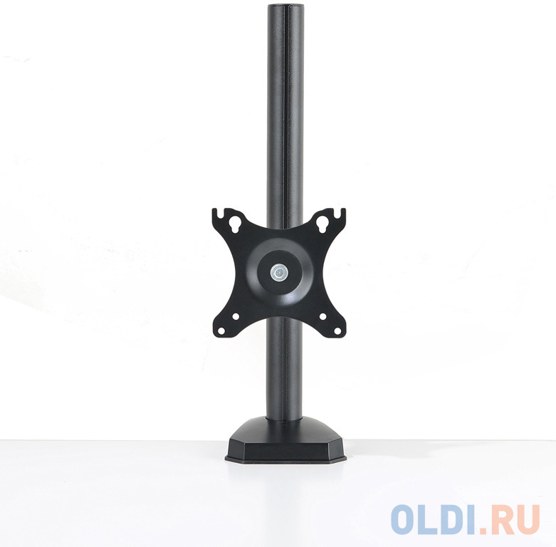 Кронштейн для мониторов ЖК Buro M3 черный 15"-27" макс.9кг крепление к столешнице поворот и наклон фото