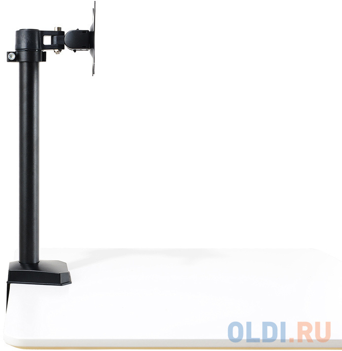 Кронштейн для мониторов ЖК Buro M3 черный 15"-27" макс.9кг крепление к столешнице поворот и наклон фото