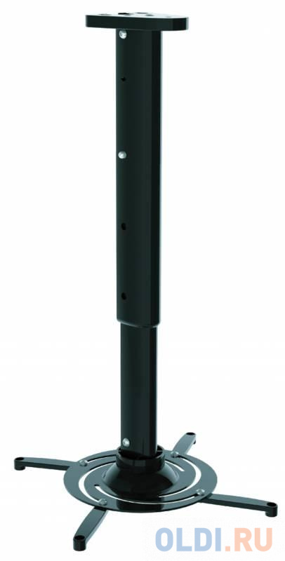 Кронштейн для проектора Cactus CS-VM-PR05L-BK черный макс.10кг настенный и потолочный поворот и наклон