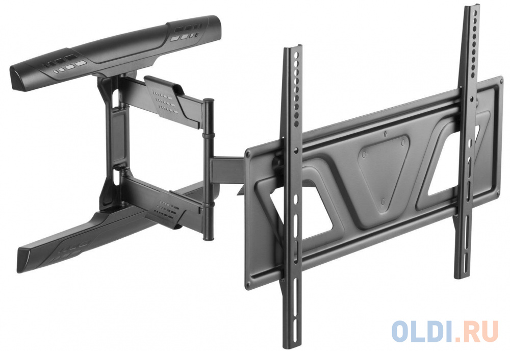 Кронштейн для телевизора Ultramounts UM 910 черный 37-75 макс.35кг настенный поворотно-выдвижной и наклонный