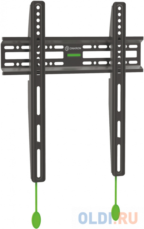 

Кронштейн ONKRON/ 32-55'' макс 400*400 наклон 0 от стены: 30мм макс вес 50кг