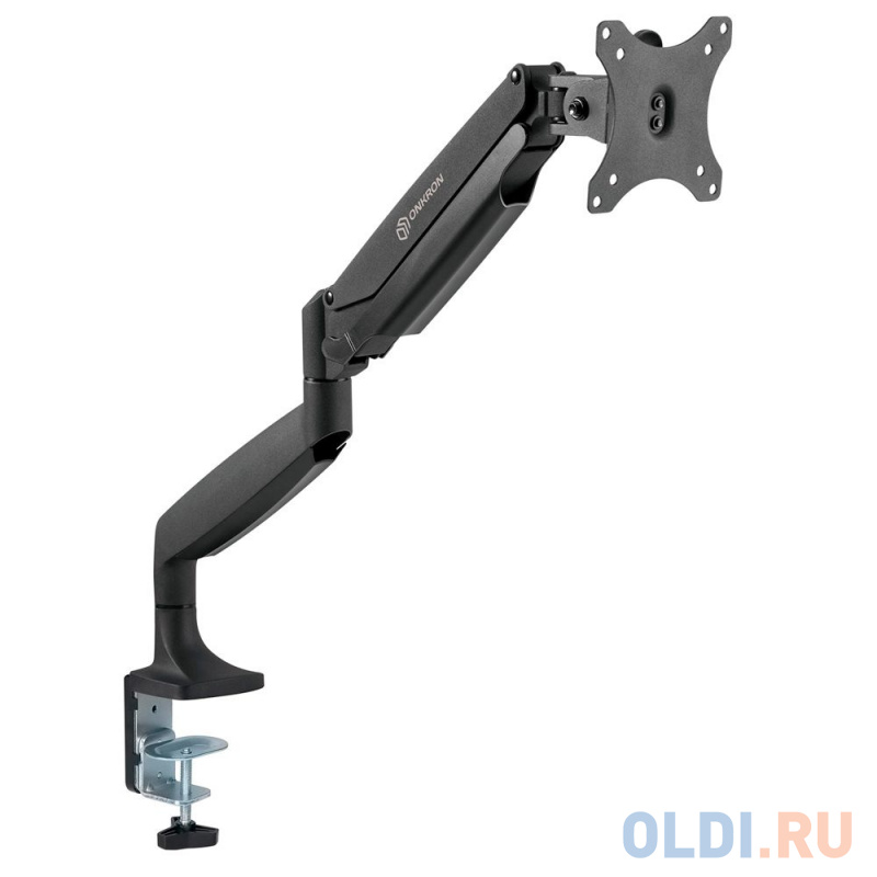 Кронштейн для мониторов Onkron G100 черный 13"-34" макс.9кг настольный поворот и наклон верт.перемещ. фото