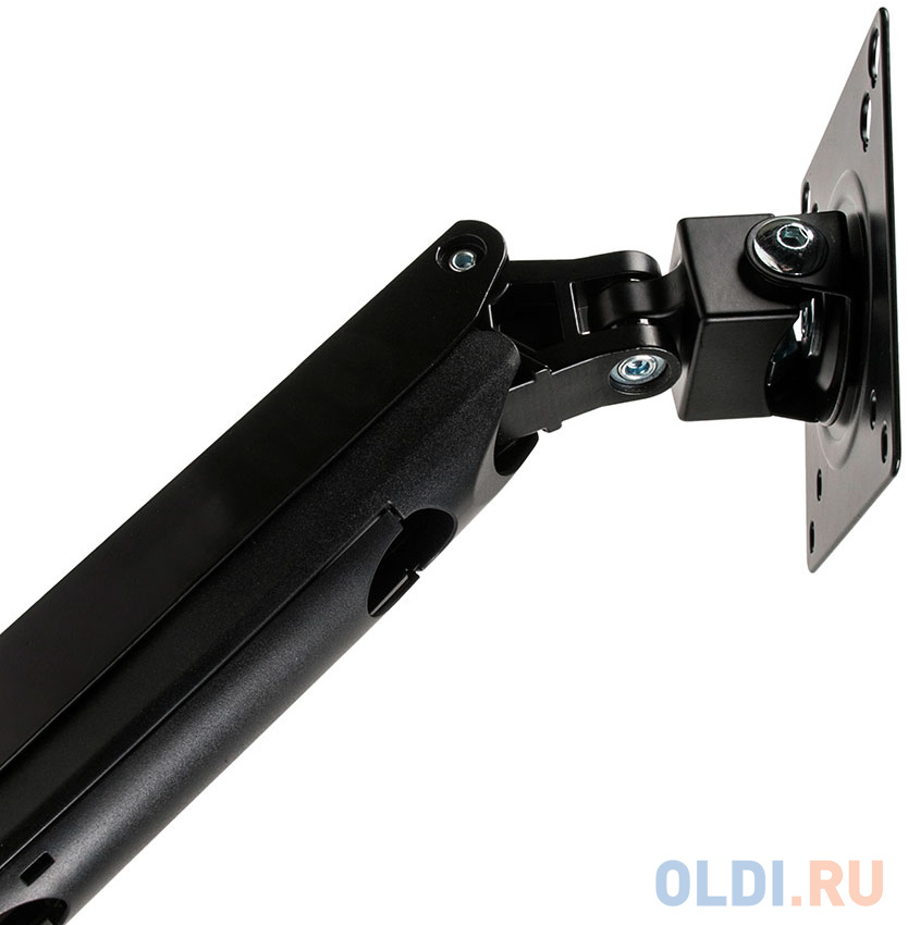 Кронштейн для мониторов ЖК Kromax OFFICE-11 черный 15"-32" макс.10кг настольный поворот и наклон фото