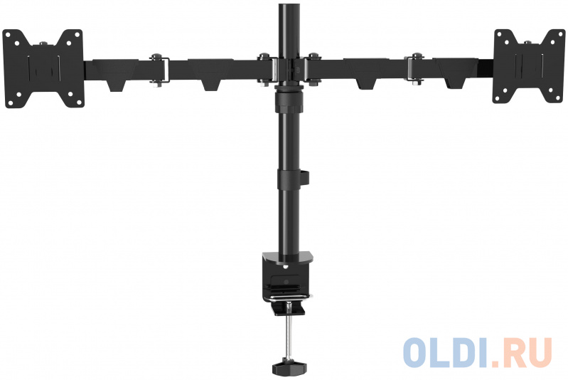 Wize [WDM2-32] Настольное крепление для двух мониторов 14"-32", VESA 75x75, 100x100, макс. нагрузка 10 кг фото