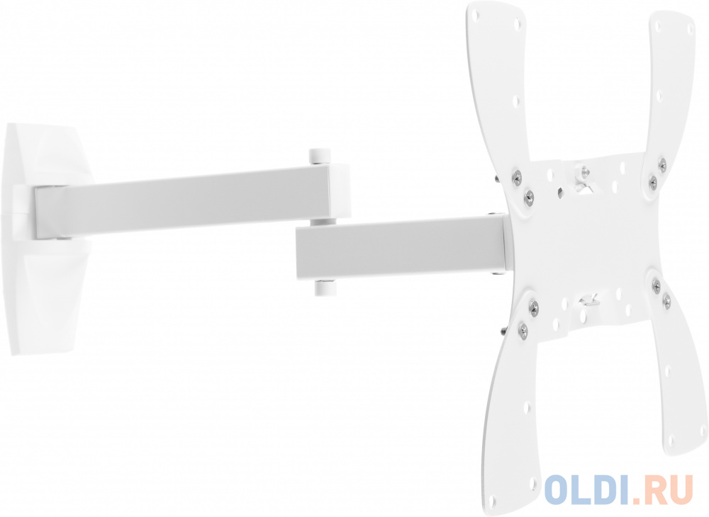 Кронштейн Holder LCDS-5046 белый для ЖК ТВ 15-40" настенный от стены 510мм наклон +15°/25° поворот 3 - фото 8